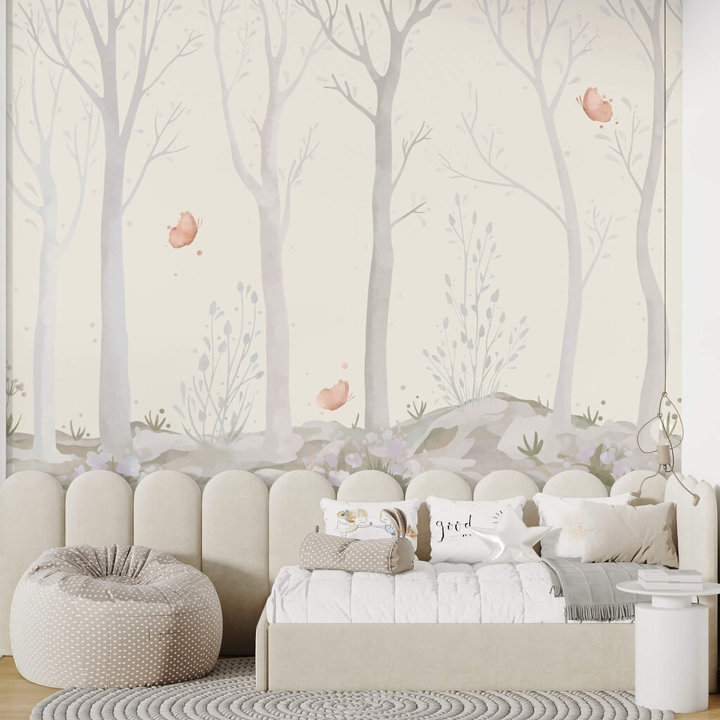Butterfly Woodland in an interior