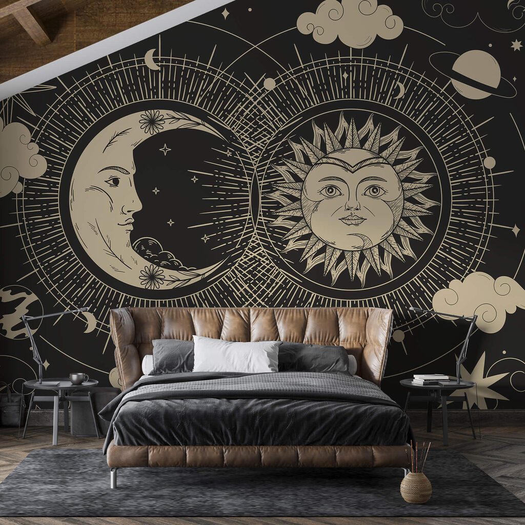 Sun and moon together — interior 1