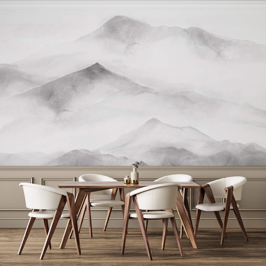 Peaks rising through layers — interior 3