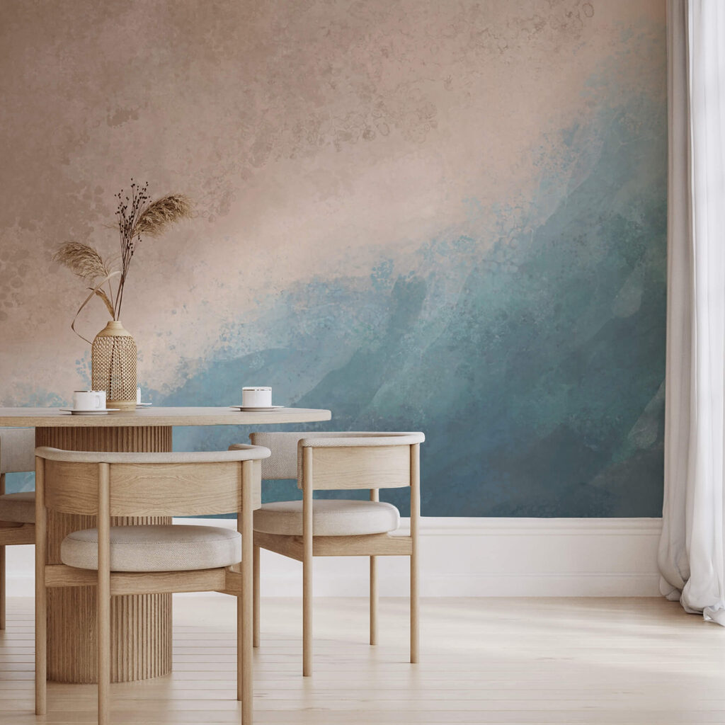 Turquoise waves meet sand — interior 3