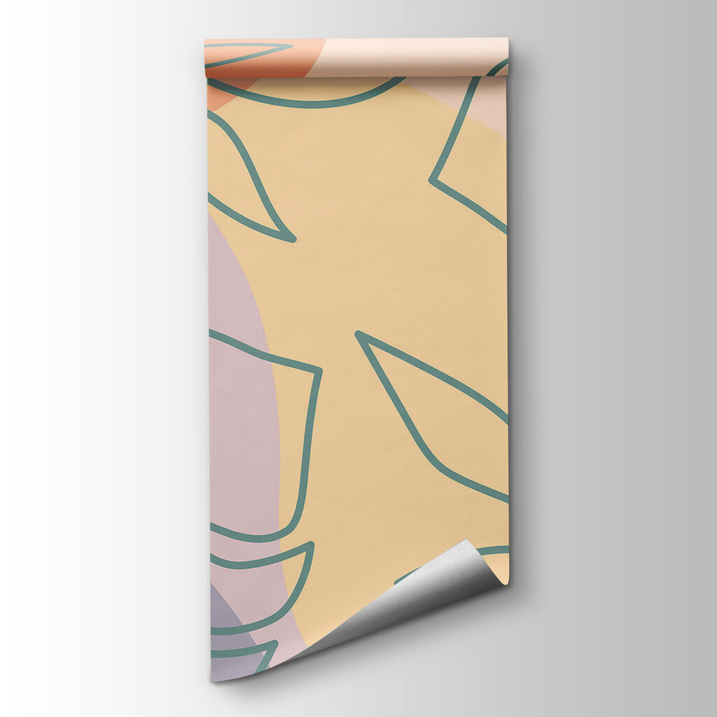 Large leaf outlines — product view