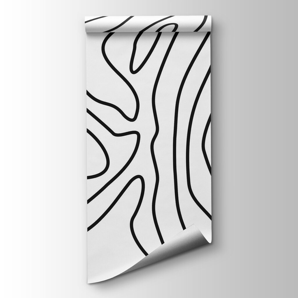 Black lines fanning out — product view
