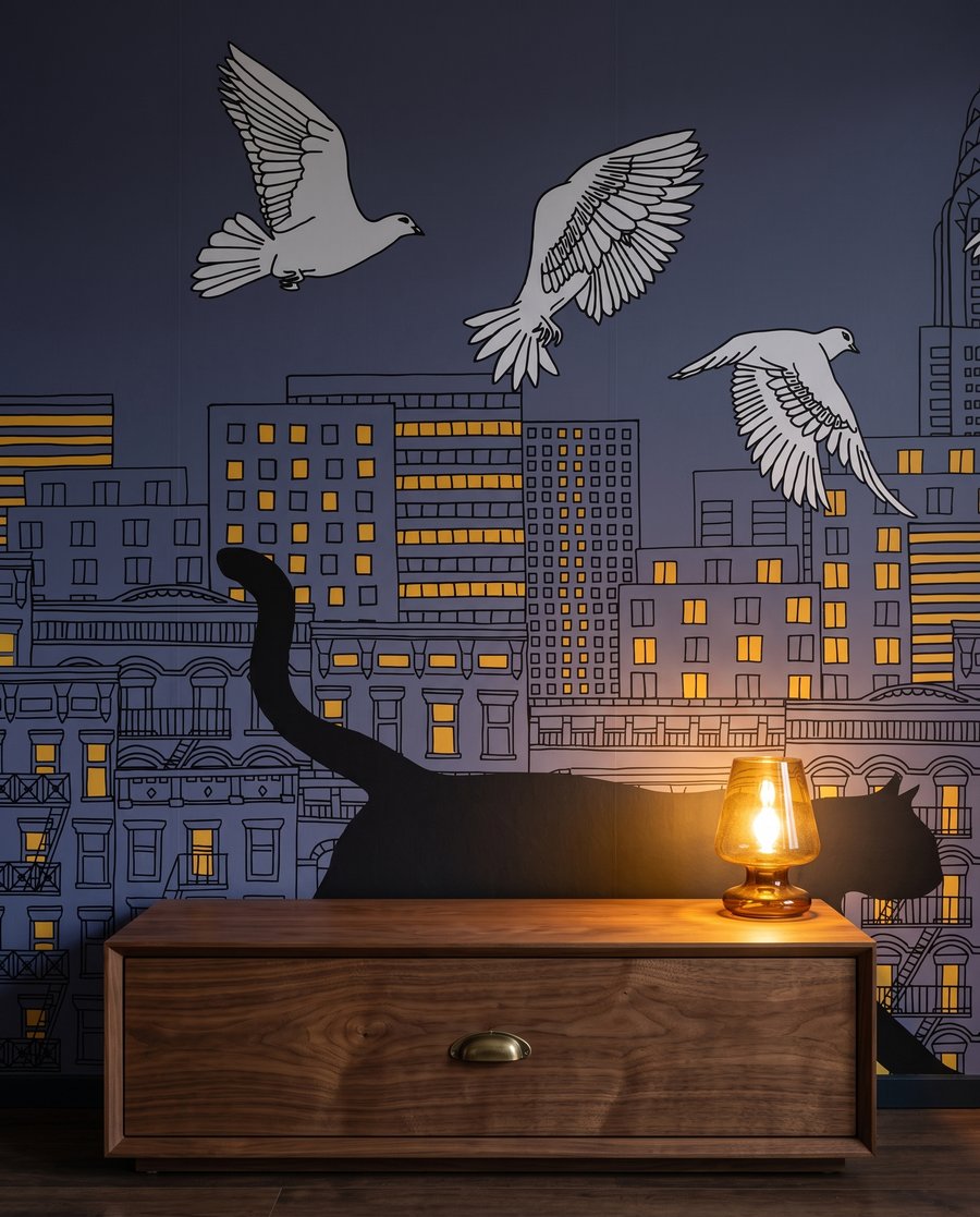 Cats Above the City — interior 4