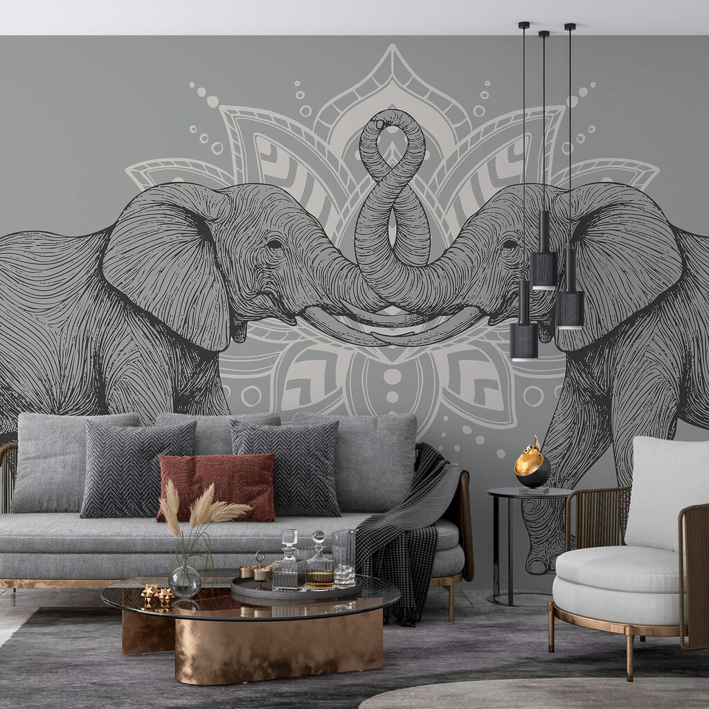 Elephant Mandala — interior 2
