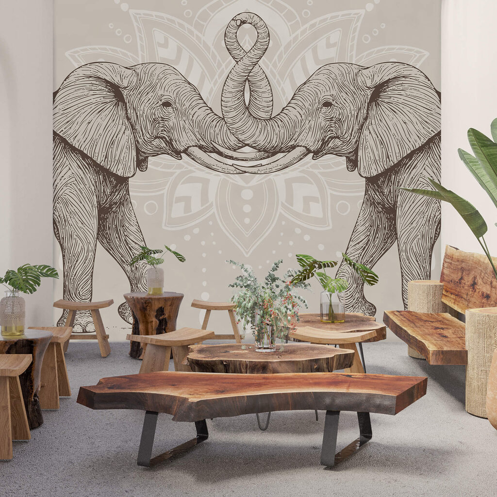 Elephant Mandala — interior 2