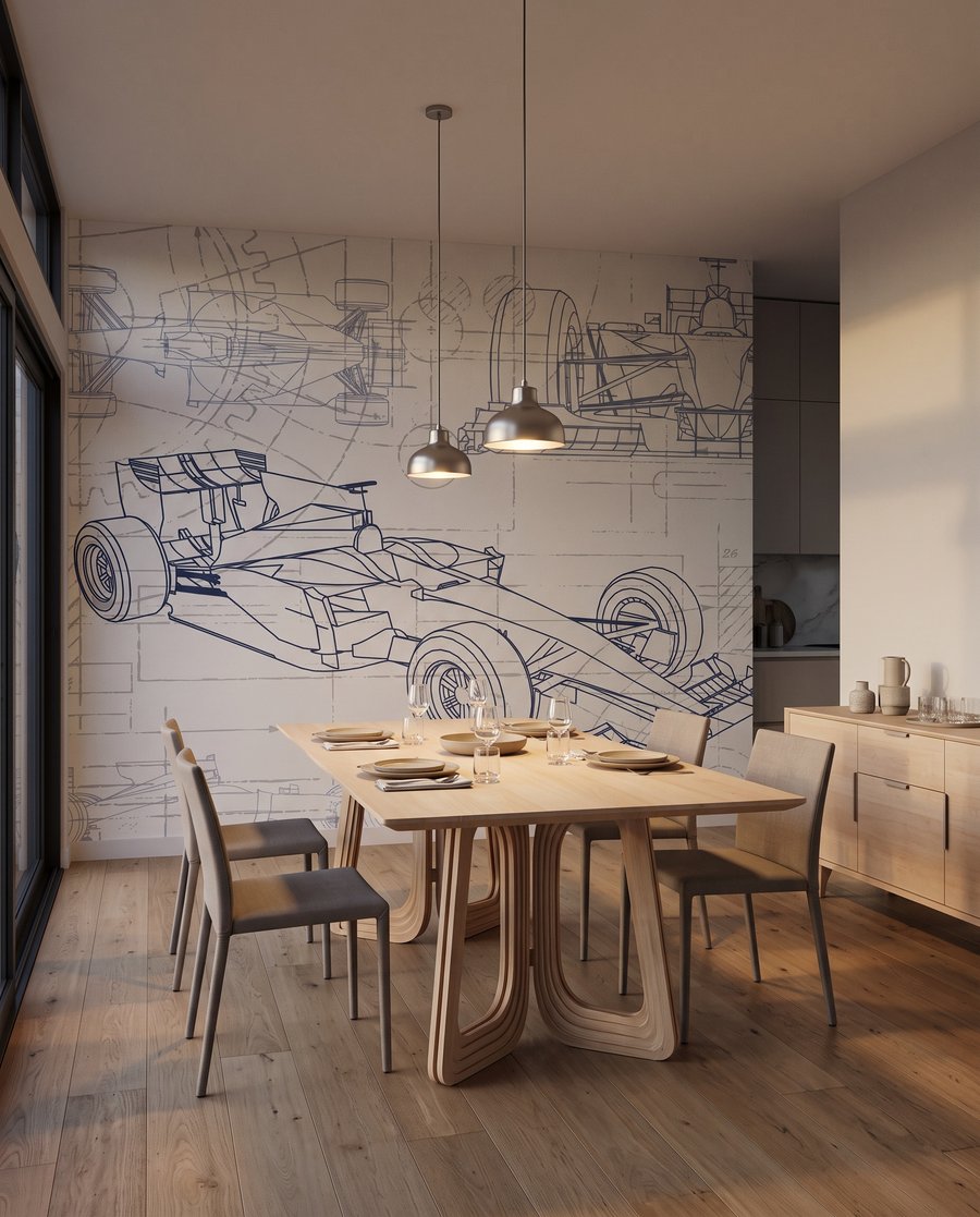 Built for Speed in an interior