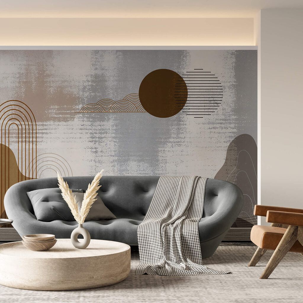 Circles over weathered hills — interior 3