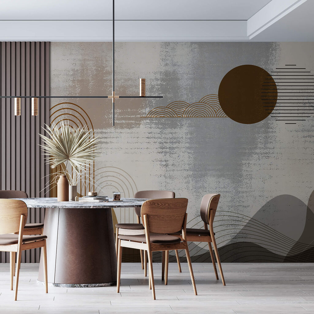 Circles over weathered hills — interior 1