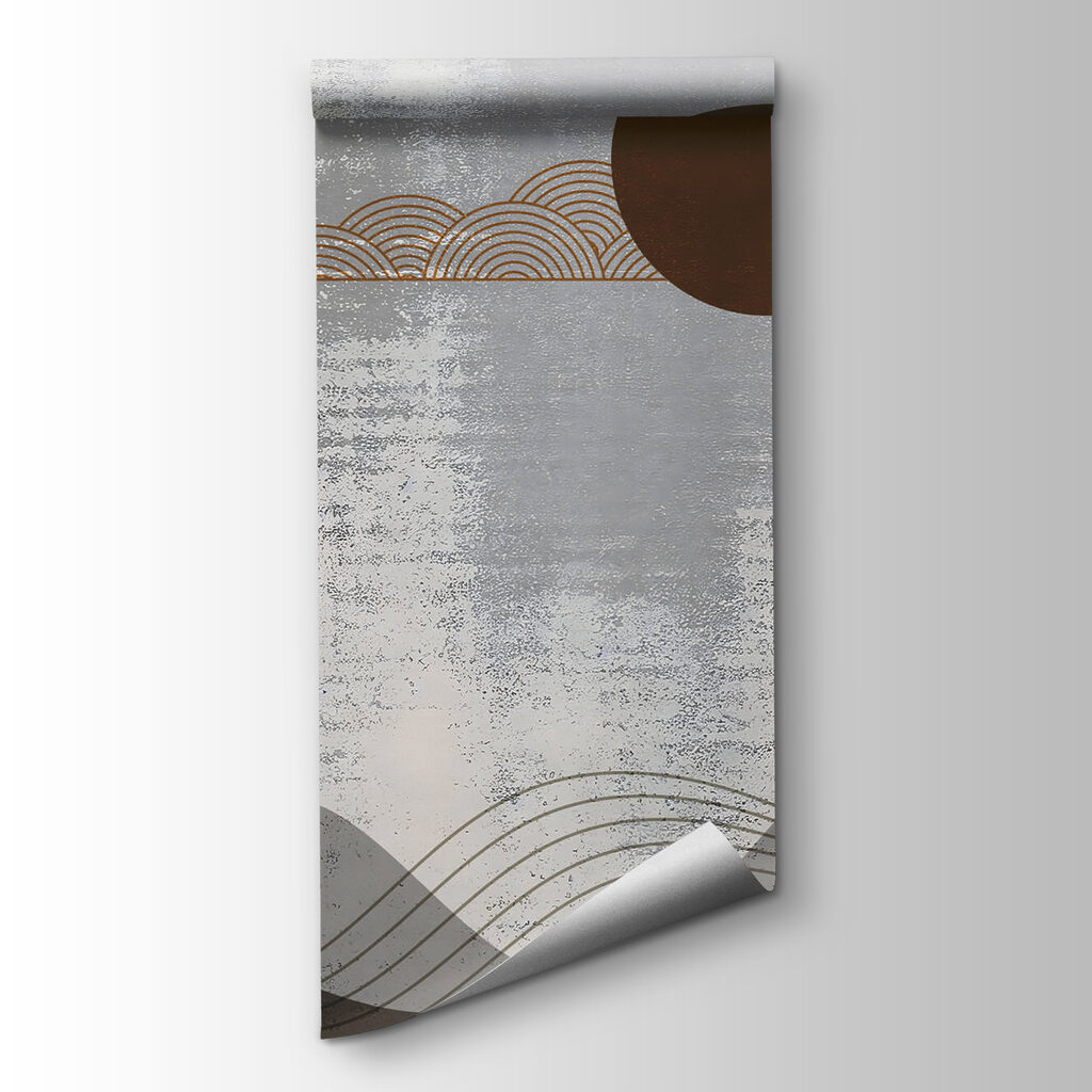 Circles over weathered hills — product view
