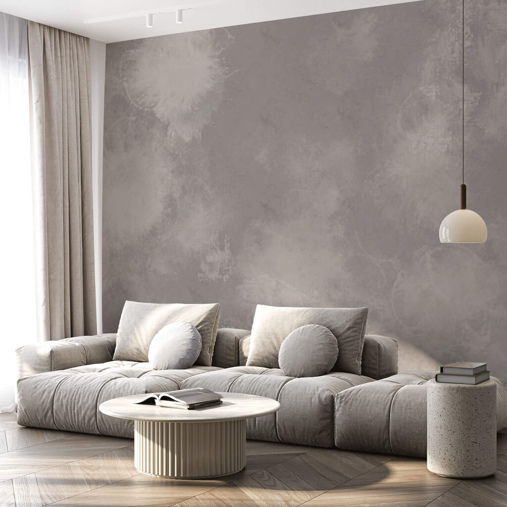 Clouds of weathered paint — interior 1