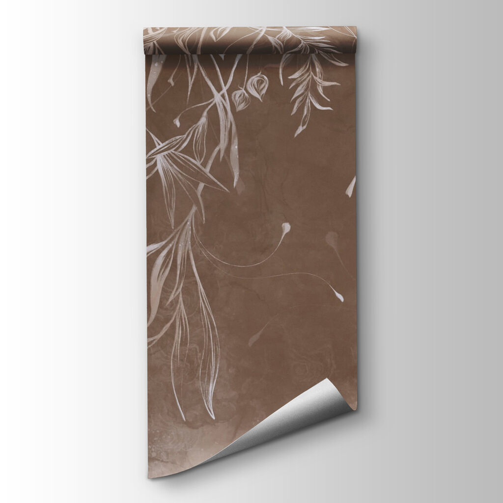 Hanging twigs on brown — product view