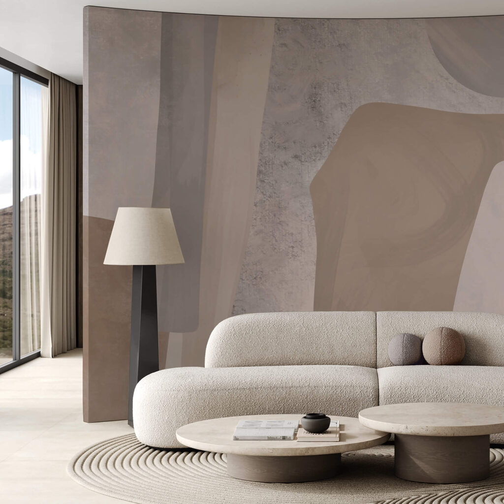 Rounded earthy shapes — interior 4