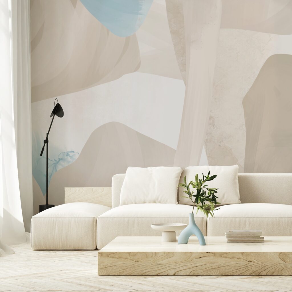 Soft overlapping shapes — interior 1