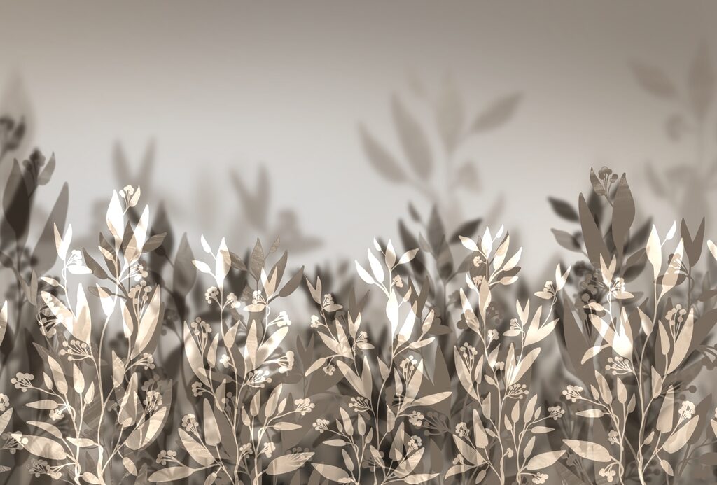 Twigs with soft shadows — full design