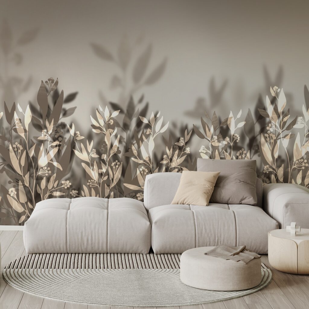 Twigs with soft shadows — interior 3