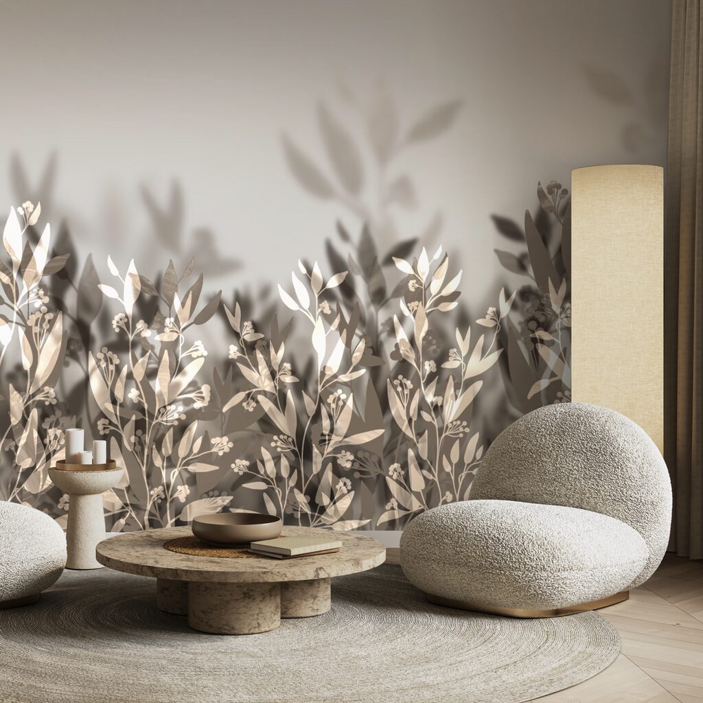 Twigs with soft shadows — interior 2