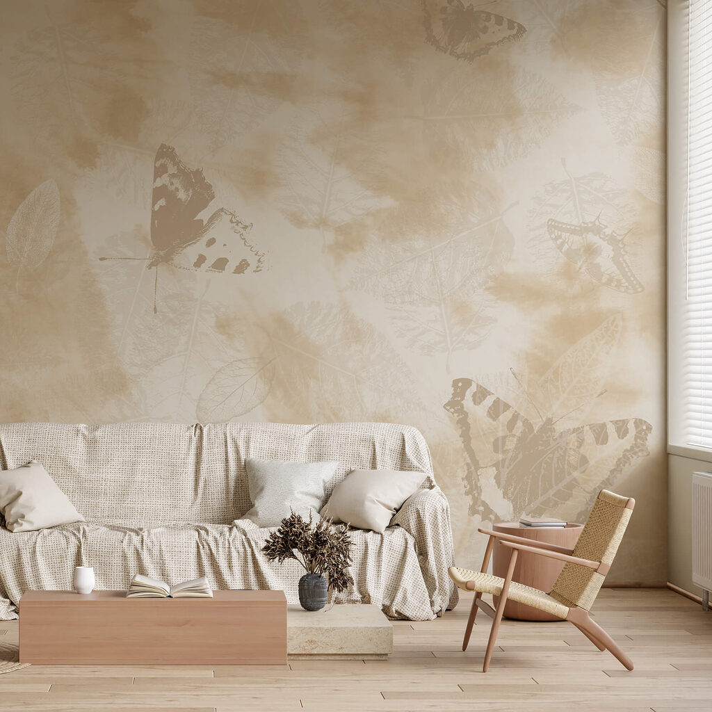 Butterflies among pale patches — interior 2