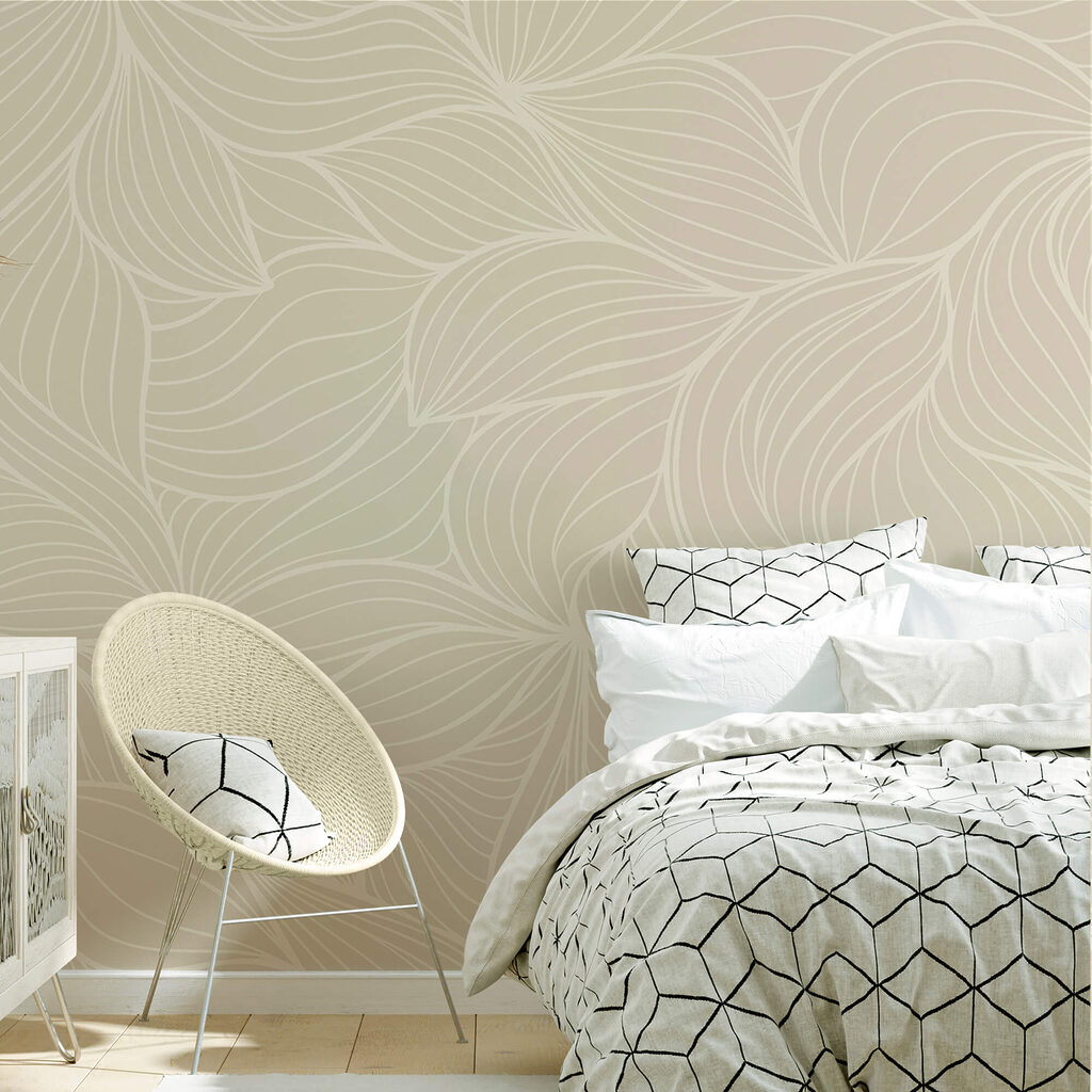 Fine lines forming fans — interior 2