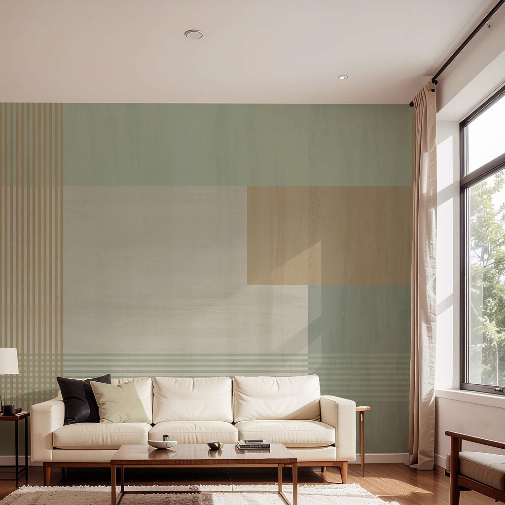 Layers of fine lines — interior 1