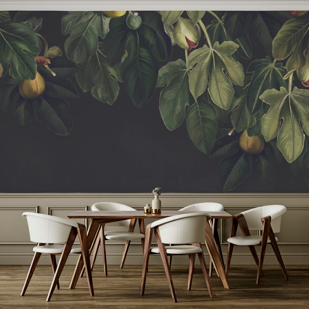 Figs among dark leaves — interior 2