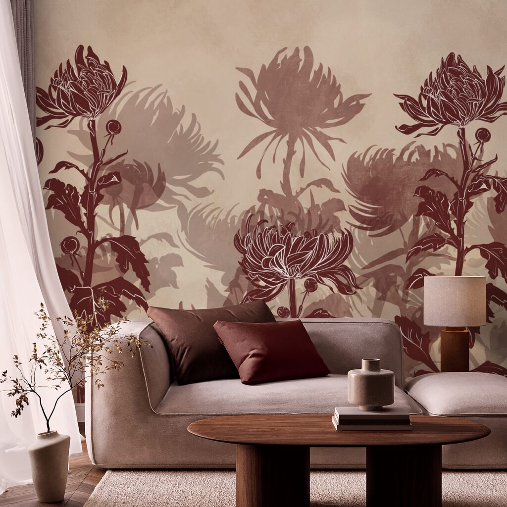 Flowers at varying heights — interior 1