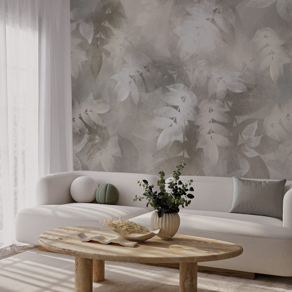 Large leaves in mist — interior 2