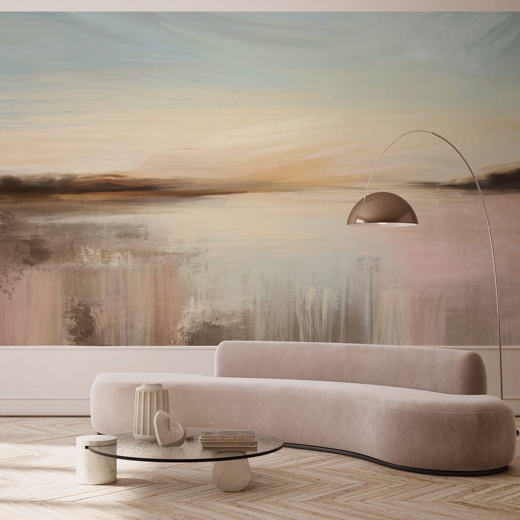 Lake in evening tones — interior 3