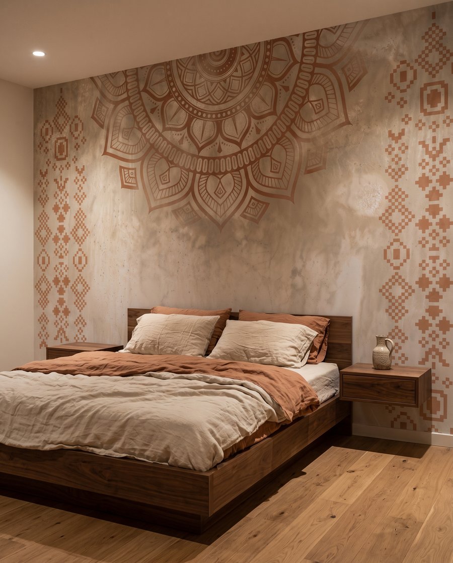 Mandala Morning in an interior