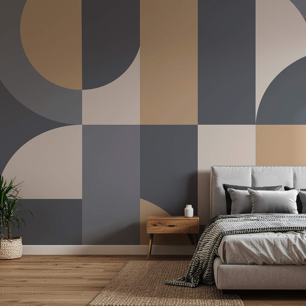 Quarter circles and blocks — interior 2