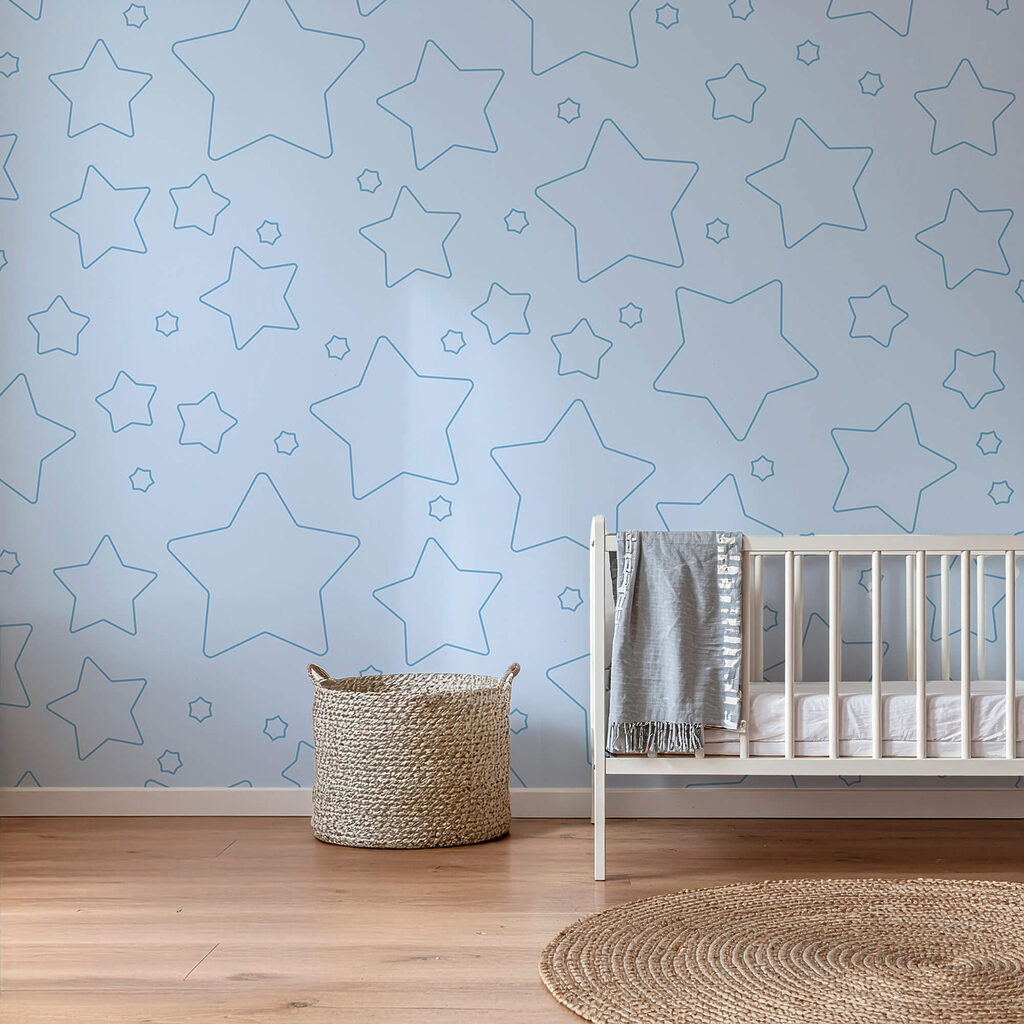 Fine star outlines — interior 1