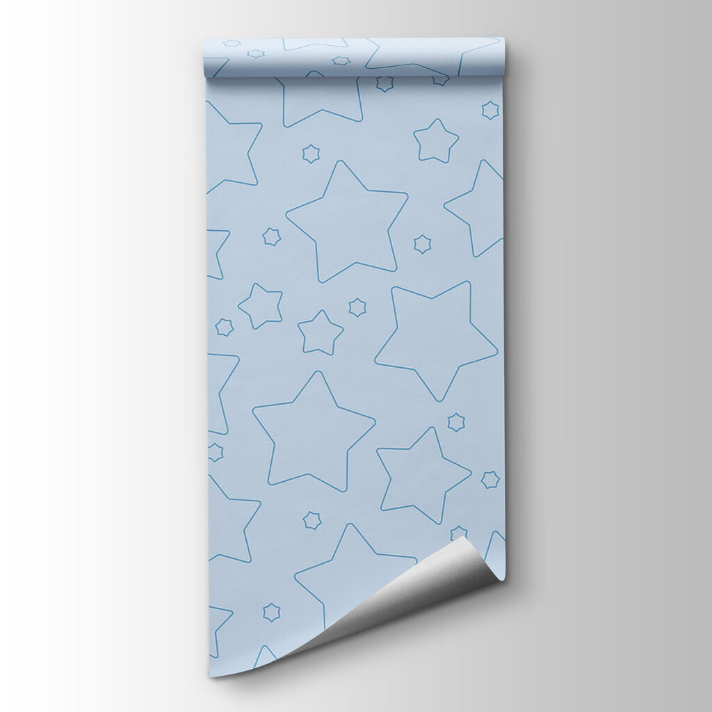Fine star outlines — product view