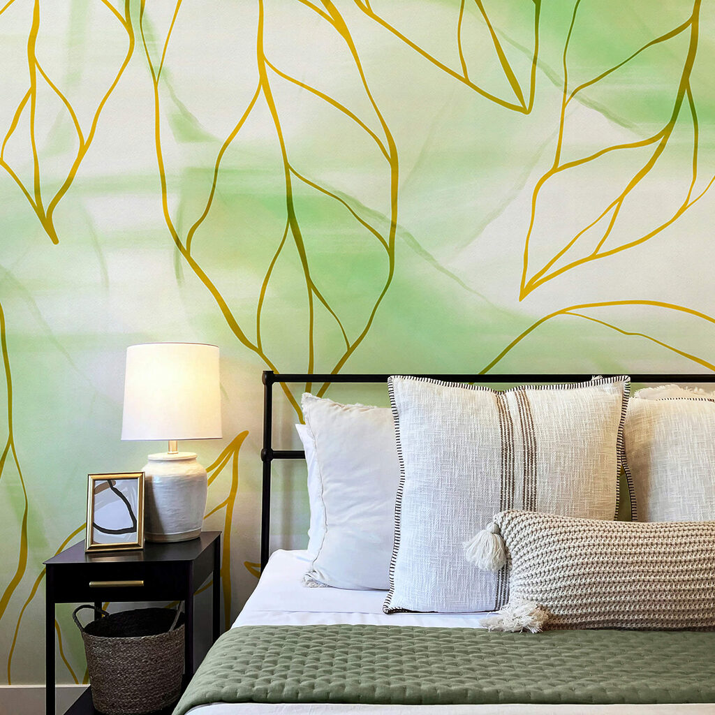 Fine leaf lines — interior 2