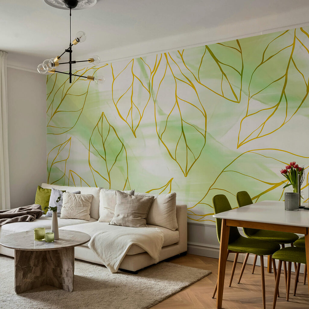 Fine leaf lines — interior 1