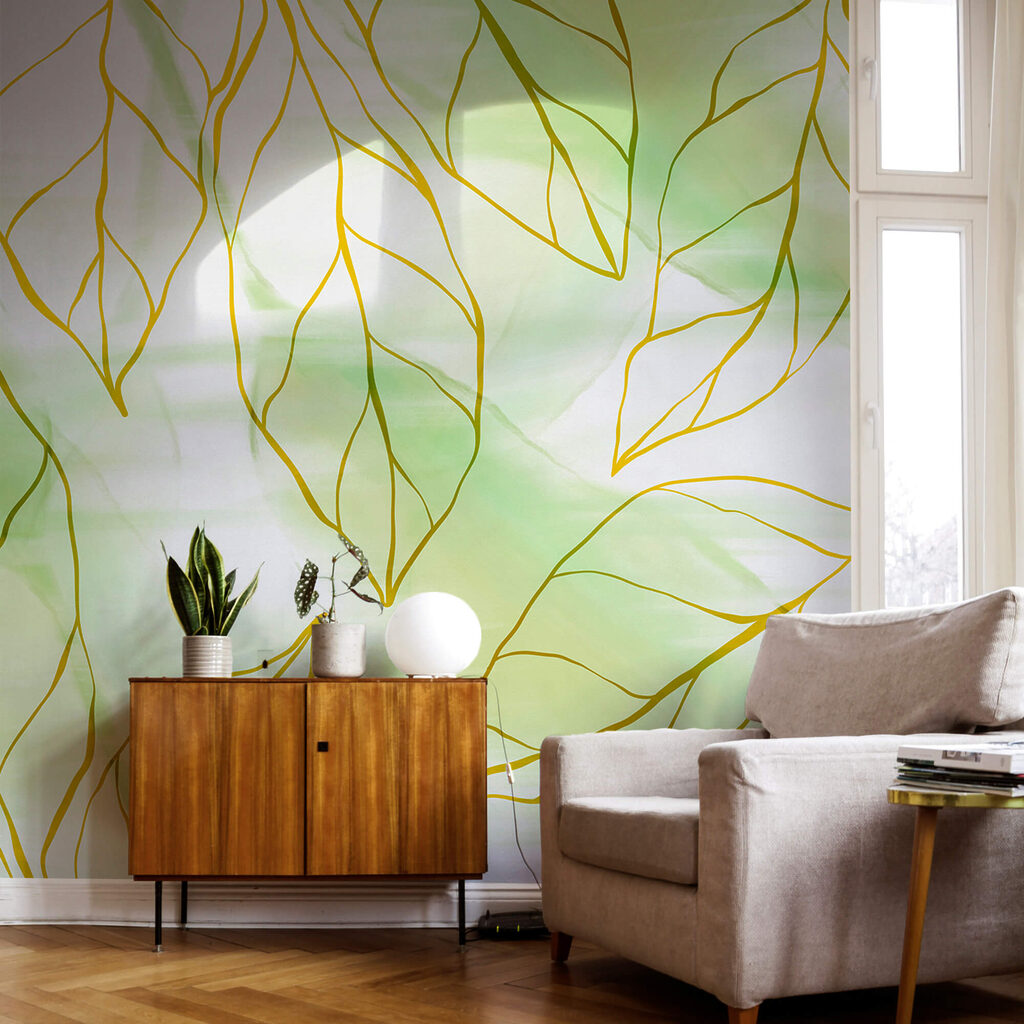 Fine leaf lines — interior 3