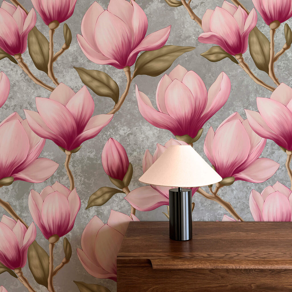 Magnolia flower pattern — interior 3