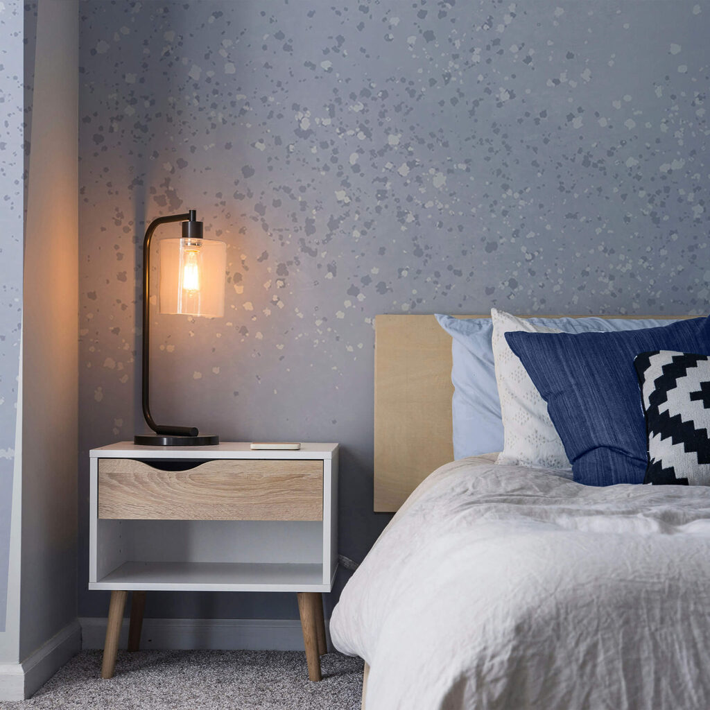 Fine dots in veils — interior 2