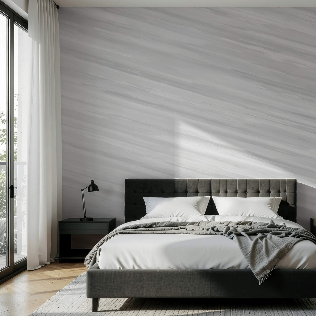 Silver-grey diagonal strokes — interior 1