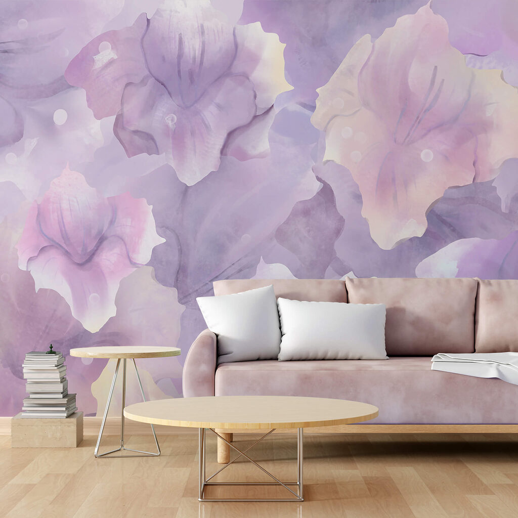 Petals in light lilac — interior 1
