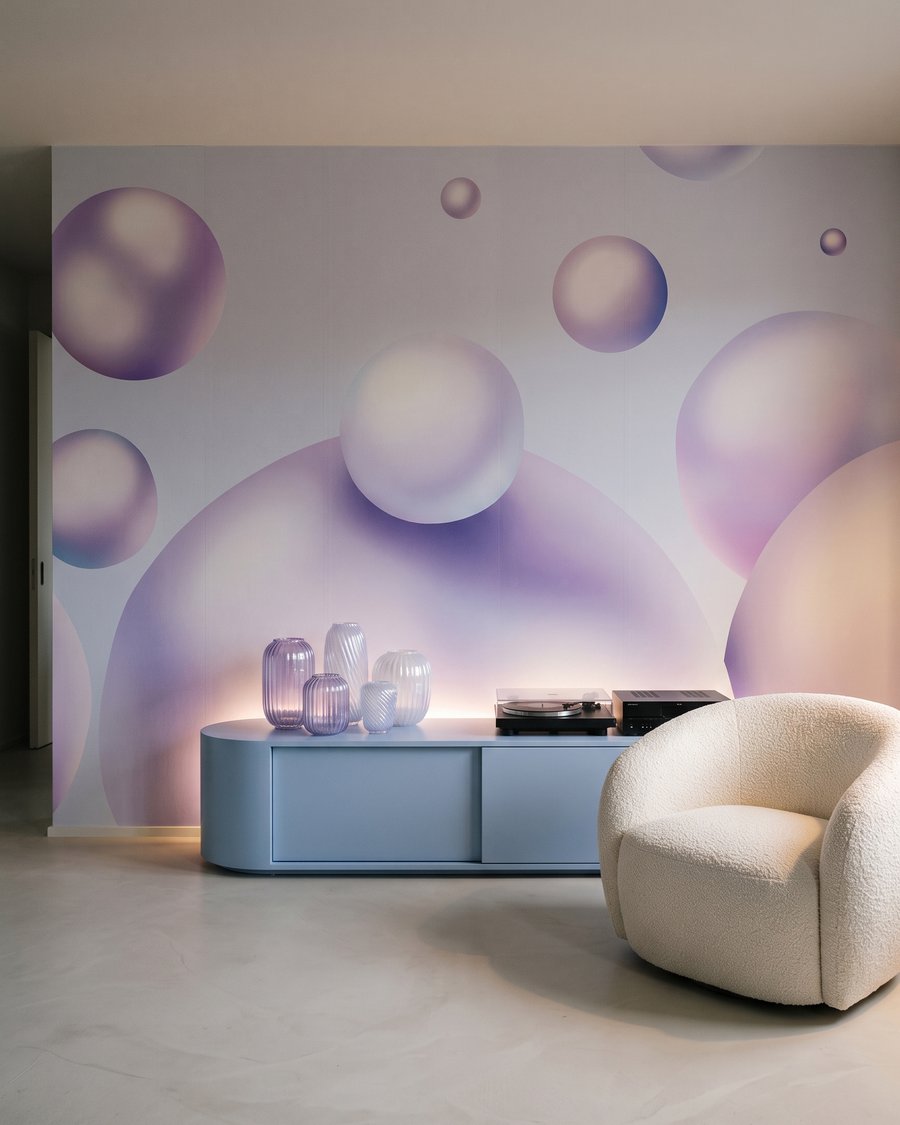 Lilac Bubbles — interior 3