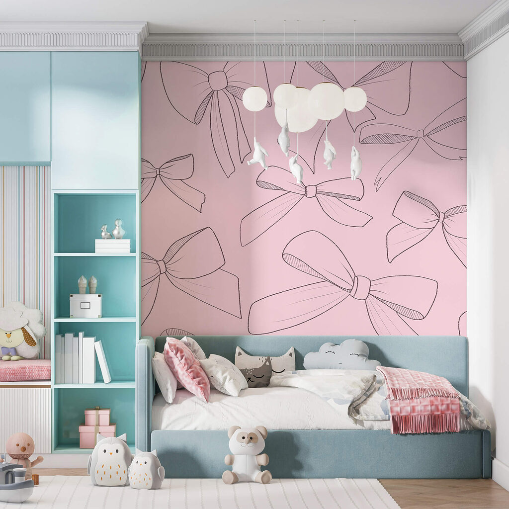 Bows in fine lines — interior 2