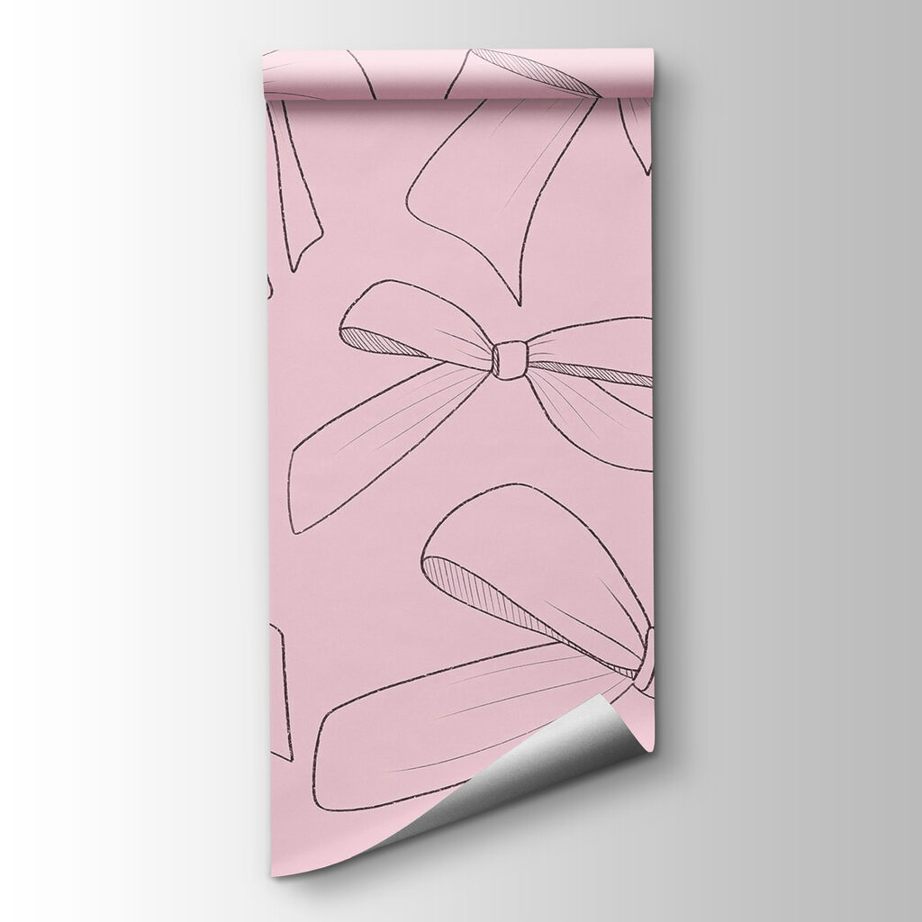 Bows in fine lines — product view
