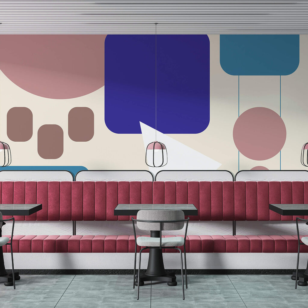 Playful rounded shapes — interior 3