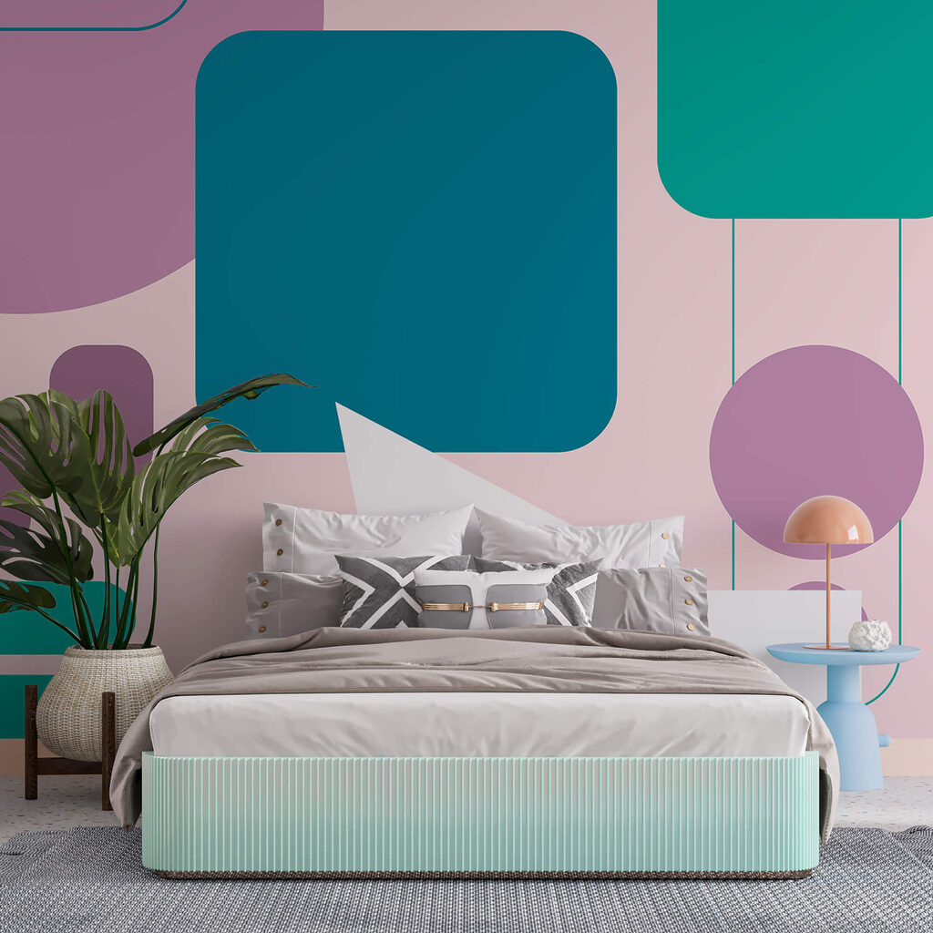 Playful Geometry in an interior