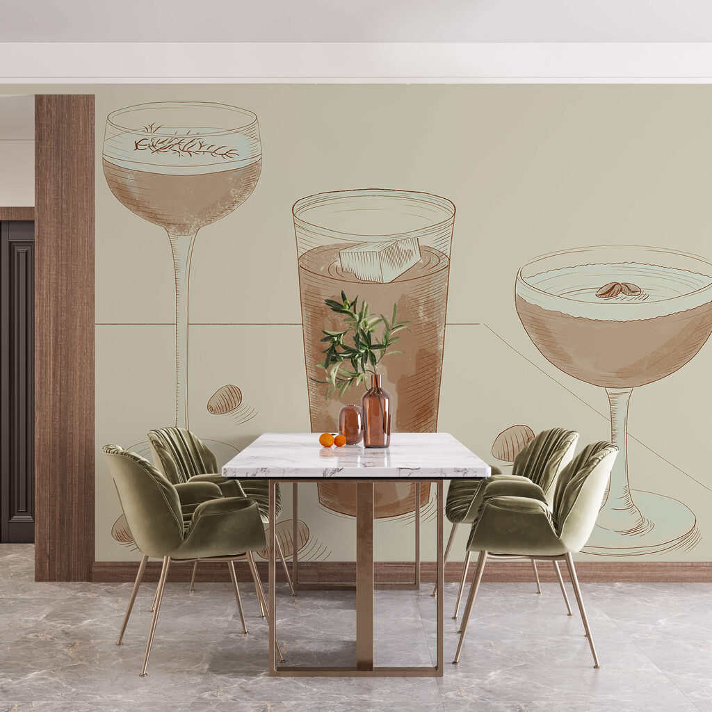 Cocktail Hour in an interior