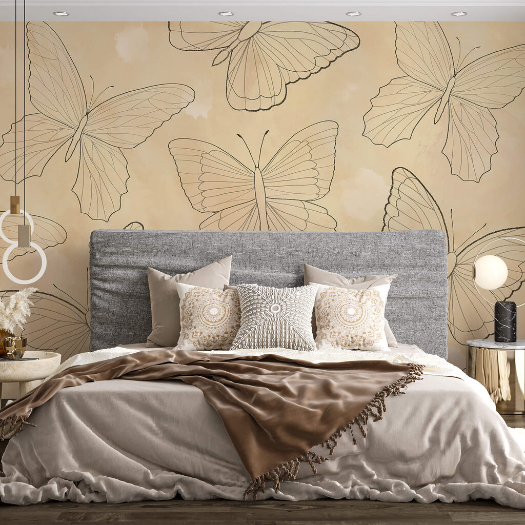 Butterflies in watercolour — interior 2