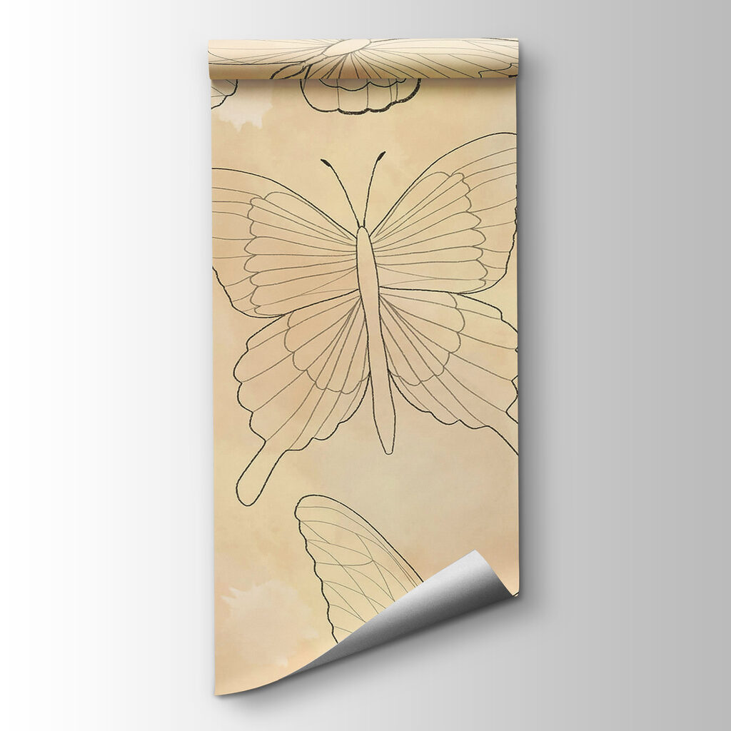 Butterflies in watercolour — product view