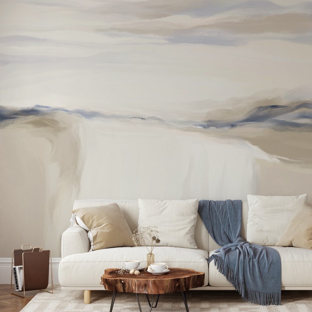 Pale streams under horizon — interior 1