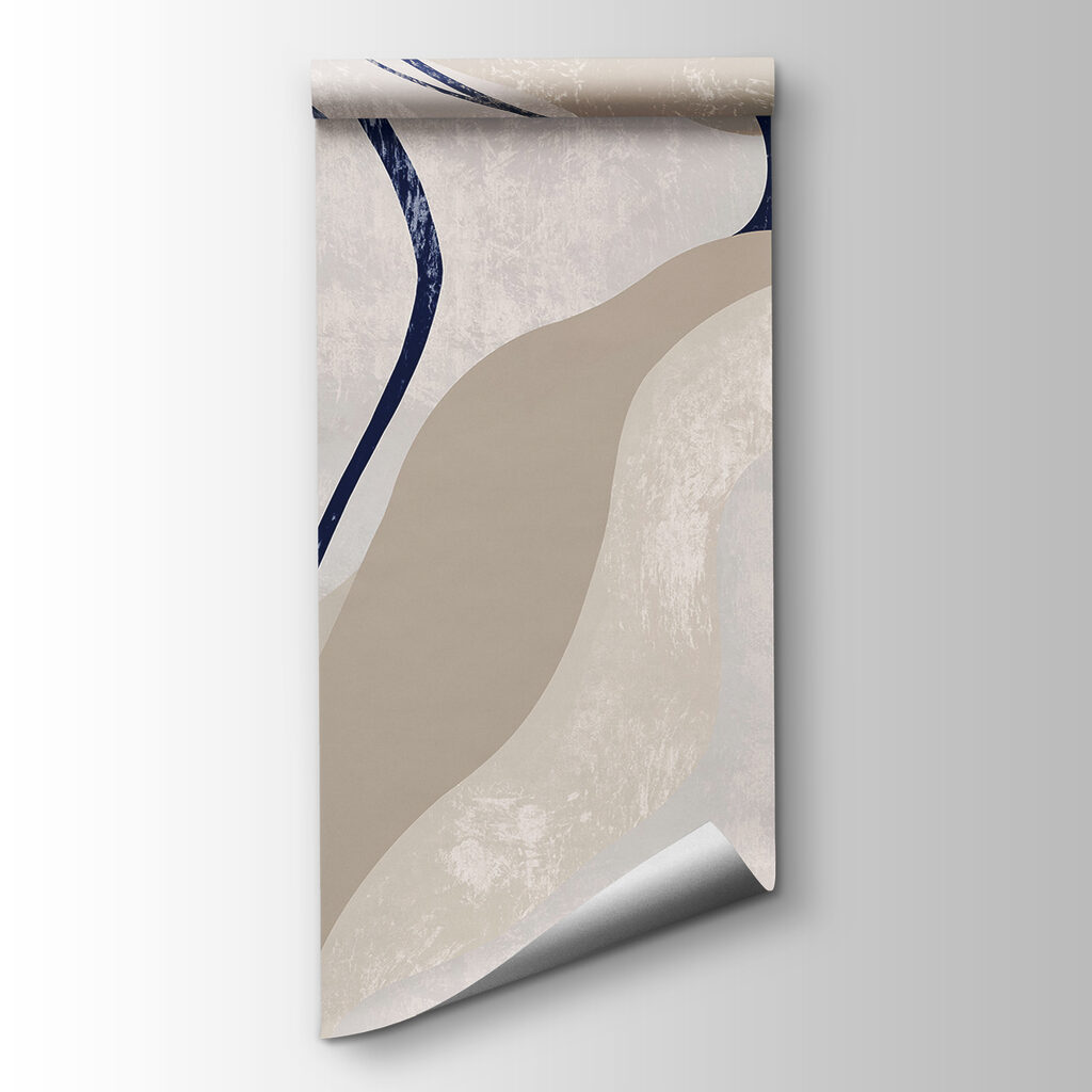 Blue lines through sand — product view