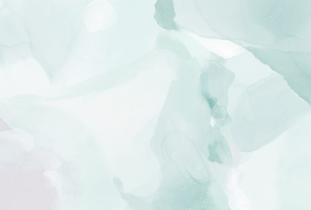 Turquoise veils flowing together — full design