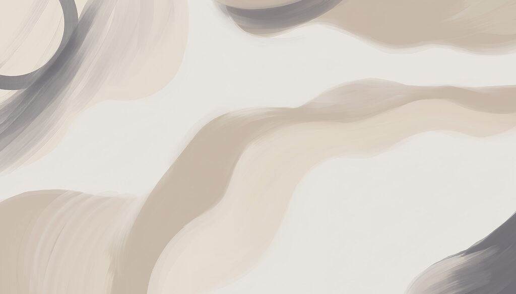 Wide brushstroke bands — full design
